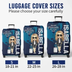 Journey To Where Your Heart Sings - Travel Personalized Custom Luggage Cover - Summer Vacation Gift, Gift For Adventure Travel Lovers -Pawfect House Sale 679069a86342e