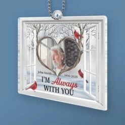 Custom Photo Memories Keep Us Together - Memorial Personalized Custom Car Ornament - Acrylic Custom Shaped - Sympathy Gift For Family Members -Pawfect House Sale 679080f8507c8