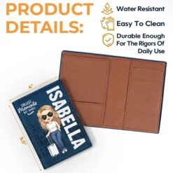 Traveling Soothes My Spirit - Travel Personalized Custom Passport Cover, Passport Holder - Holiday Vacation Gift, Gift For Adventure Travel Lovers -Pawfect House Sale 67909e72dbea0