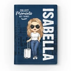 Traveling Soothes My Spirit - Travel Personalized Custom Passport Cover, Passport Holder - Holiday Vacation Gift, Gift For Adventure Travel Lovers -Pawfect House Sale 67909e72ee02e