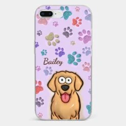 Pets Are The Best Kind Of Therapy - Dog & Cat Personalized Custom 3D Inflated Effect Printed Clear Phone Case - Gift For Pet Owners, Pet Lovers -Pawfect House Sale 6790af66ac641