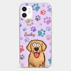 Pets Are The Best Kind Of Therapy - Dog & Cat Personalized Custom 3D Inflated Effect Printed Clear Phone Case - Gift For Pet Owners, Pet Lovers -Pawfect House Sale 6790af6773b33