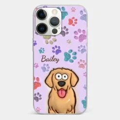 Pets Are The Best Kind Of Therapy - Dog & Cat Personalized Custom 3D Inflated Effect Printed Clear Phone Case - Gift For Pet Owners, Pet Lovers -Pawfect House Sale 6790af6c10651