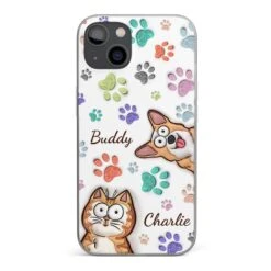 Pets Are The Best Kind Of Therapy - Dog & Cat Personalized Custom 3D Inflated Effect Printed Clear Phone Case - Gift For Pet Owners, Pet Lovers