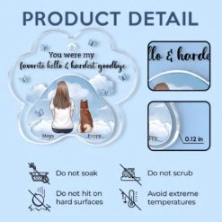 A Thoughtful Way To Remember Your Furry Friend - Memorial Personalized Custom Car Ornament - Acrylic Custom Shaped - Sympathy Gift For Pet Owners, Pet Lovers -Pawfect House Sale 6790b74668925