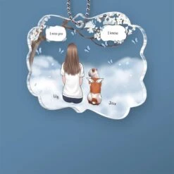 Celebrate The Bond That Never Fades - Memorial Personalized Custom Car Ornament - Acrylic Custom Shaped - Sympathy Gift For Pet Owners, Pet Lovers -Pawfect House Sale 6790b96454d91