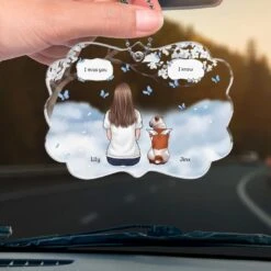 Celebrate The Bond That Never Fades - Memorial Personalized Custom Car Ornament - Acrylic Custom Shaped - Sympathy Gift For Pet Owners, Pet Lovers -Pawfect House Sale 6790b9648f6b5