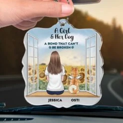 A Special Tribute For Loving Pet Owners - Memorial Personalized Custom Car Ornament - Acrylic Custom Shaped - Sympathy Gift For Pet Owners, Pet Lovers -Pawfect House Sale 6790bc7ed2d58