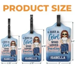 Travel In Style With A Personal Touch - Travel Personalized Custom Luggage Tag - Holiday Vacation Gift, Gift For Adventure Travel Lovers -Pawfect House Sale 6790da5821843