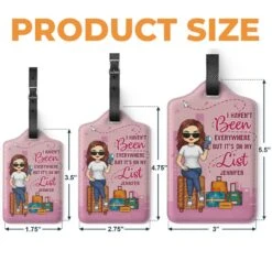 Add A Personal Touch To Your Travel Gear - Travel Personalized Custom Luggage Tag - Holiday Vacation Gift, Gift For Adventure Travel Lovers 9 Add A Personal Touch To Your Travel Gear - Travel Personalized Custom Luggage Tag - Holiday Vacation Gift, Gift For Adventure Travel Lovers -Pawfect House Sale 6790dd98df864