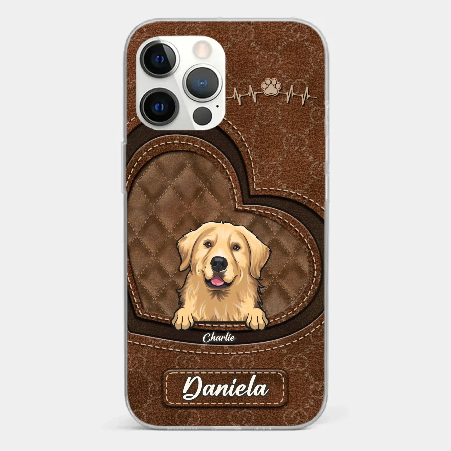 Love Grows With Every Paw Print - Dog & Cat Personalized Custom Clear Phone Case - Gift For Pet Owners, Pet Lovers 11 Love Grows With Every Paw Print - Dog & Cat Personalized Custom Clear Phone Case - Gift For Pet Owners, Pet Lovers - Image 11