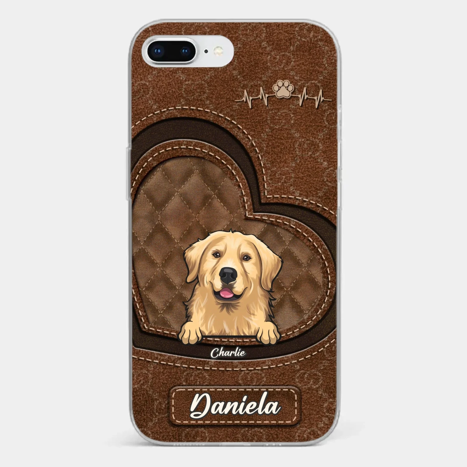 Love Grows With Every Paw Print - Dog & Cat Personalized Custom Clear Phone Case - Gift For Pet Owners, Pet Lovers 5 Love Grows With Every Paw Print - Dog & Cat Personalized Custom Clear Phone Case - Gift For Pet Owners, Pet Lovers - Image 5