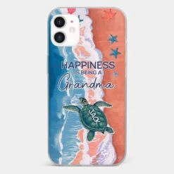 Happiness Is Being A Grandma - Family Personalized Custom 3D Inflated Effect Printed Clear Phone Case - Gift For Mom, Grandma -Pawfect House Sale 6791c8e9276ab 75bb2ef9 f96d 4ae9 8a4d 803f72ff9223