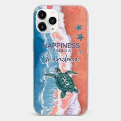 Happiness Is Being A Grandma - Family Personalized Custom 3D Inflated Effect Printed Clear Phone Case - Gift For Mom, Grandma -Pawfect House Sale 6791c8eb4244c 40ae353e 95dd 484b bea6 d201a5afa78f