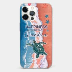 Happiness Is Being A Grandma - Family Personalized Custom 3D Inflated Effect Printed Clear Phone Case - Gift For Mom, Grandma -Pawfect House Sale 6791c8f5e6de4 d73026fe 5098 44bd a1c7 b1d522a3d3e7