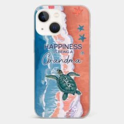 Happiness Is Being A Grandma - Family Personalized Custom 3D Inflated Effect Printed Clear Phone Case - Gift For Mom, Grandma -Pawfect House Sale 6791c8fa4d3ba fd78024c 1cae 4133 9d3a 3a6e688cc13c