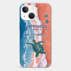 Happiness Is Being A Grandma - Family Personalized Custom 3D Inflated Effect Printed Clear Phone Case - Gift For Mom, Grandma -Pawfect House Sale 6791c90569afe a0e43638 dc23 42da 8ed7 f53331f66c94