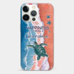 Happiness Is Being A Grandma - Family Personalized Custom 3D Inflated Effect Printed Clear Phone Case - Gift For Mom, Grandma -Pawfect House Sale 6791c907a50f2 1e7424ea bd92 47e2 b9e3 accd14189263