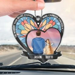 A Loyal Friend, A Gentle Soul - Memorial Personalized Custom Car Ornament - Acrylic Custom Shaped - Sympathy Gift For Pet Owners, Pet Lovers 8 A Loyal Friend, A Gentle Soul - Memorial Personalized Custom Car Ornament - Acrylic Custom Shaped - Sympathy Gift For Pet Owners, Pet Lovers -Pawfect House Sale 6791cdeea39fb