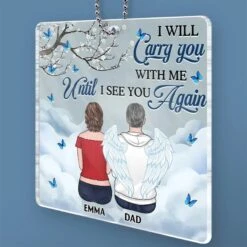 You Live On In My Heart - Memorial Personalized Custom Car Ornament - Acrylic Custom Shaped - Sympathy Gift For Family Members 7 You Live On In My Heart - Memorial Personalized Custom Car Ornament - Acrylic Custom Shaped - Sympathy Gift For Family Members -Pawfect House Sale 6791d74e1b956