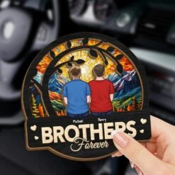 Cherish Every Drive With A Meaningful Gift - Family Personalized Custom Car Visor Clip - Gift For Siblings, Brothers, Sisters -Pawfect House Sale 6791ffb1c0c7c