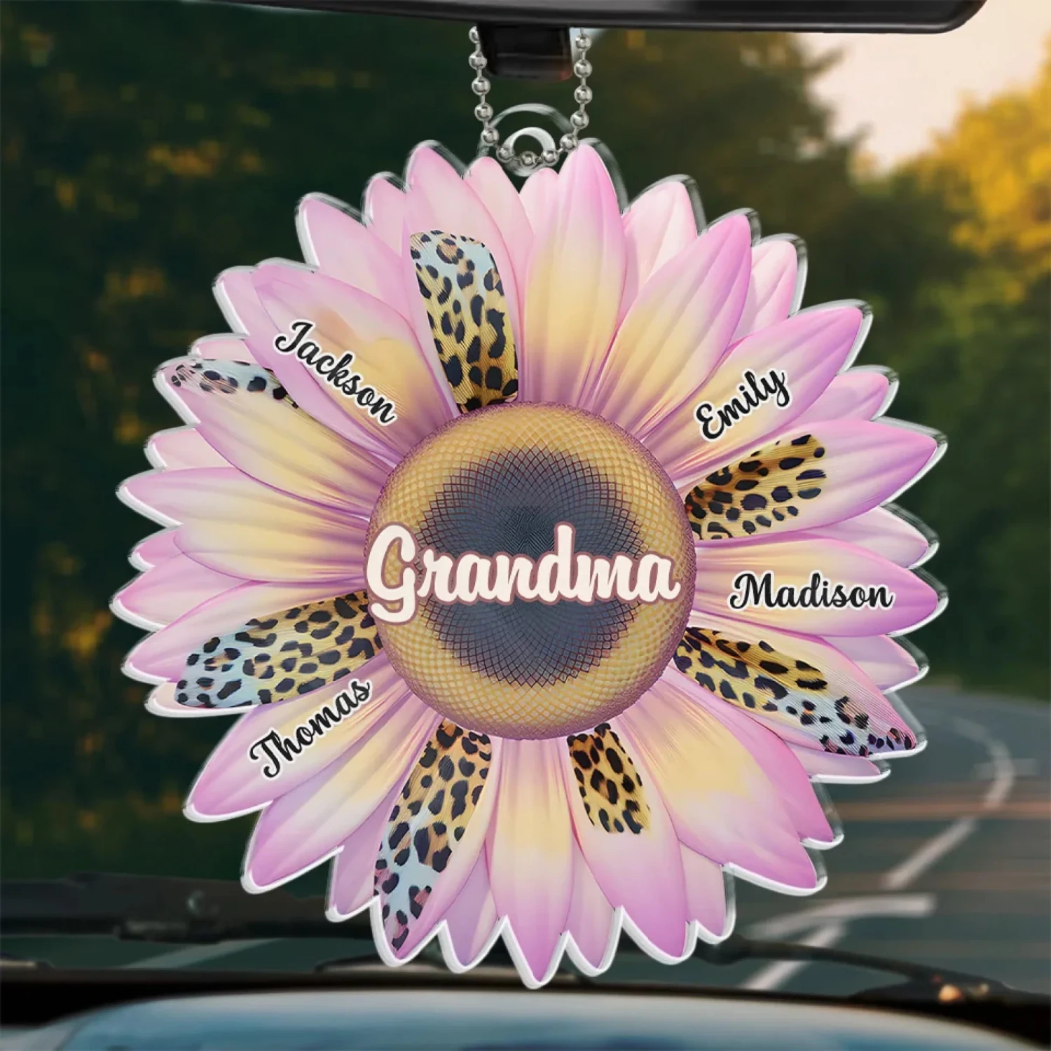 Grandmas Are The Gardeners Of Happiness - Family Personalized Custom Car Ornament - Acrylic Custom Shaped - Gift For Mom, Grandma 1 Grandmas Are The Gardeners Of Happiness - Family Personalized Custom Car Ornament - Acrylic Custom Shaped - Gift For Mom, Grandma