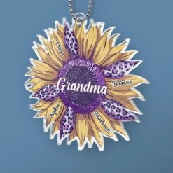 The Best Part Of Growing Older Is Becoming A Grandparent - Family Personalized Custom Car Ornament - Acrylic Custom Shaped - Gift For Mom, Grandma -Pawfect House Sale 67922fac158d9