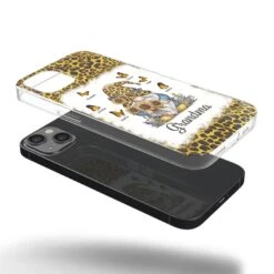 A Gnome’s Wisdom, A Grandma’s Heart - Family Personalized Custom Clear Phone Case - Gift For Mom, Grandma -Pawfect House Sale 679353021febe