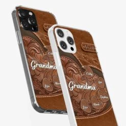 A Sweet Gift That Says You Care - Family Personalized Custom Clear Phone Case - Gift For Mom, Grandma 10 A Sweet Gift That Says You Care - Family Personalized Custom Clear Phone Case - Gift For Mom, Grandma -Pawfect House Sale 6793729546908