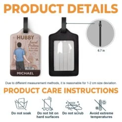 Life’s Journey Is Sweeter When Shared With You - Travel Personalized Custom Combo 2 Luggage Tags - Holiday Vacation Gift, Gift For Adventure Travel Lovers, Husband Wife, Anniversary -Pawfect House Sale 6793760df0ed1