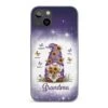 Love Grows Best In Grandma’s Arms - Family Personalized Custom Clear Phone Case - Gift For Mom, Grandma
