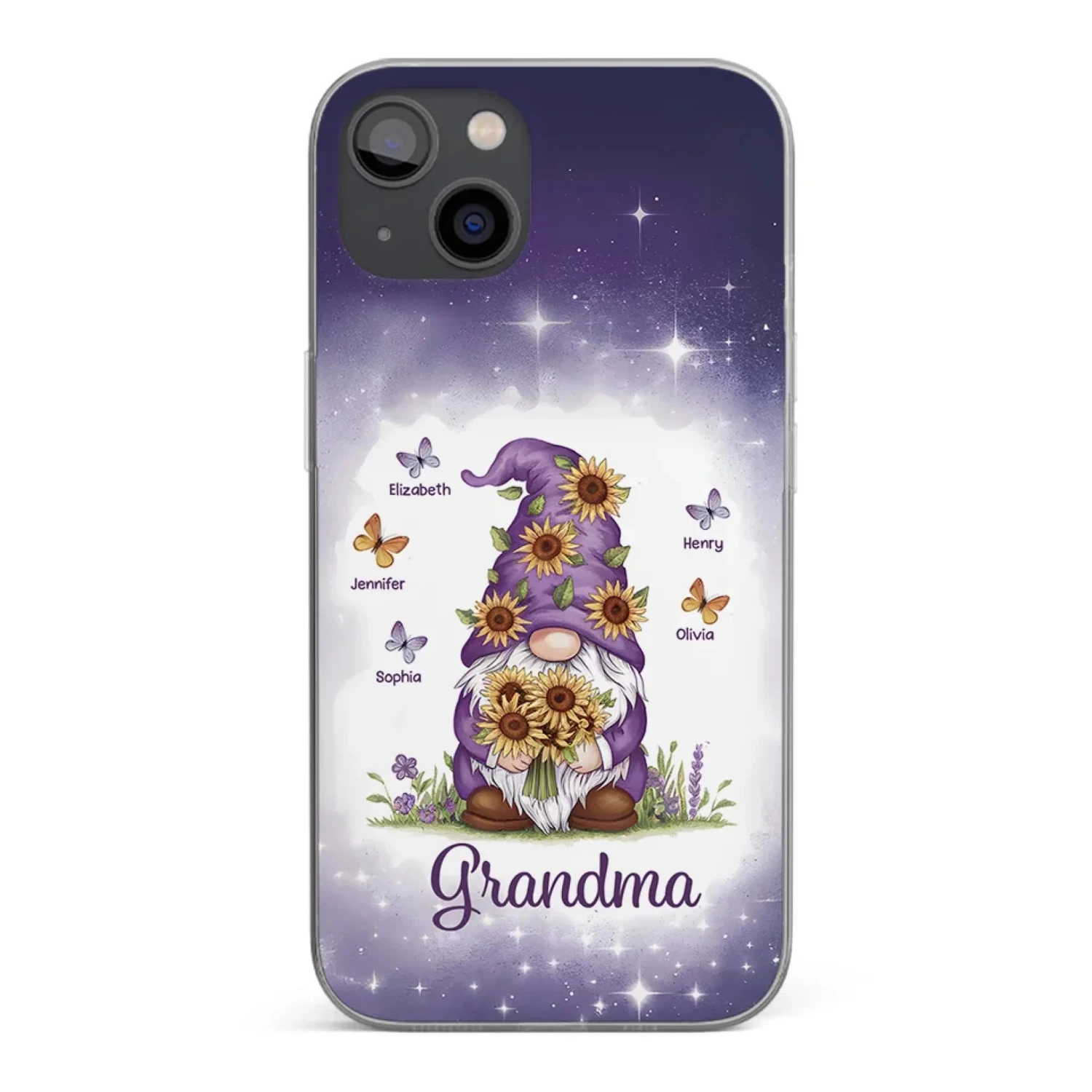 Love Grows Best In Grandma’s Arms - Family Personalized Custom Clear Phone Case - Gift For Mom, Grandma 1 Love Grows Best In Grandma’s Arms - Family Personalized Custom Clear Phone Case - Gift For Mom, Grandma