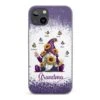 A Grandchild’s Smile Is Grandma’s Sunshine - Family Personalized Custom Clear Phone Case - Gift For Mom, Grandma