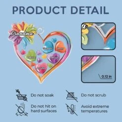 Grandkids Make Every Moment Extraordinary - Family Personalized Custom Car Ornament - Acrylic Custom Shaped - Gift For Mom, Grandma -Pawfect House Sale 67a30e4744912