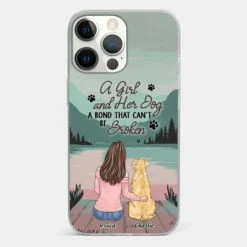 Tails Of Love - Dog Personalized Custom Clear Phone Case - Gift For Pet Owners, Pet Lovers -Pawfect House Sale 67a3134a07518 f586a4a9 ccfd 4c33 834f f403e3bd7356