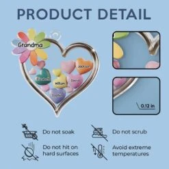 A Grandmother Is A Gift From Above - Family Personalized Custom Car Ornament - Acrylic Custom Shaped - Gift For Mom, Grandma -Pawfect House Sale 67a3466d80612