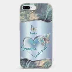 Blessed To Be Called A Grandma - Family Personalized Custom Clear Phone Case - Gift For Mom, Grandma -Pawfect House Sale 67a49b127adf2 69f242ff 17b9 4dd9 8da1 f0af00d82d5f