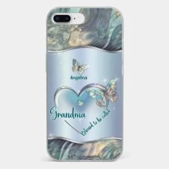 Blessed To Be Called A Grandma - Family Personalized Custom Clear Phone Case - Gift For Mom, Grandma -Pawfect House Sale 67a49b34a4cc2 c4ed9fe5 9870 4982 827f 5453b4d9354f
