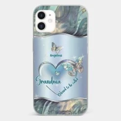 Blessed To Be Called A Grandma - Family Personalized Custom Clear Phone Case - Gift For Mom, Grandma -Pawfect House Sale 67a49b4650c58 25b66f8b 38d6 4320 bb40 0d6967c8b922