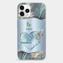 Blessed To Be Called A Grandma - Family Personalized Custom Clear Phone Case - Gift For Mom, Grandma -Pawfect House Sale 67a49b576d7c2 25c39b82 6e0a 4ff6 855b a49e994c4e09