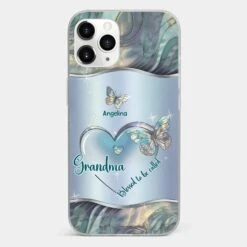 Blessed To Be Called A Grandma - Family Personalized Custom Clear Phone Case - Gift For Mom, Grandma -Pawfect House Sale 67a49b69c8981 17b7a0c5 1c1c 4afe 860c 98463a277139