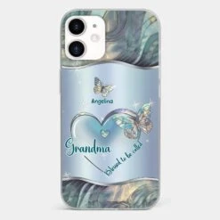 Blessed To Be Called A Grandma - Family Personalized Custom Clear Phone Case - Gift For Mom, Grandma -Pawfect House Sale 67a49b7cb9d23 d2d28d4a 99d2 47fa ac48 01e3466a083c