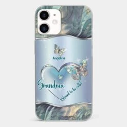Blessed To Be Called A Grandma - Family Personalized Custom Clear Phone Case - Gift For Mom, Grandma -Pawfect House Sale 67a49b8e93ab9 5cf974a8 569b 4bb4 aded 6ea17120af67