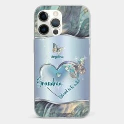 Blessed To Be Called A Grandma - Family Personalized Custom Clear Phone Case - Gift For Mom, Grandma -Pawfect House Sale 67a49ba1bd678 d1558541 6618 4e23 a530 91ff7bbd5f1e
