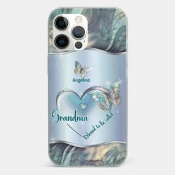 Blessed To Be Called A Grandma - Family Personalized Custom Clear Phone Case - Gift For Mom, Grandma -Pawfect House Sale 67a49be9c4d90 8065723d 37f8 4f8b 8380 983655f91902