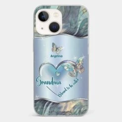 Blessed To Be Called A Grandma - Family Personalized Custom Clear Phone Case - Gift For Mom, Grandma -Pawfect House Sale 67a49c0df2a1c f24f394b 477a 488c 84f3 20ed44b2ca89
