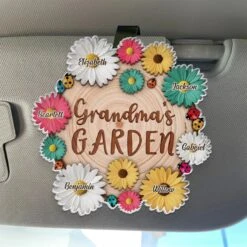 My Kids Are My Greatest Joy - Family Personalized Custom Car Visor Clip - Gift For Mom, Grandma