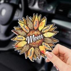 Grandparenting Is Love Without Limits - Family Personalized Custom Car Visor Clip - Gift For Mom, Grandma -Pawfect House Sale 67ab0aeb1abd8