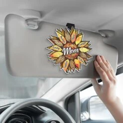 Grandparenting Is Love Without Limits - Family Personalized Custom Car Visor Clip - Gift For Mom, Grandma -Pawfect House Sale 67ab0aeb25e9a