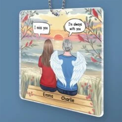 Always In Our Hearts - Memorial Personalized Custom Car Ornament - Acrylic Custom Shaped - Sympathy Gift For Family Members 7 Always In Our Hearts - Memorial Personalized Custom Car Ornament - Acrylic Custom Shaped - Sympathy Gift For Family Members -Pawfect House Sale 67ac651a29297